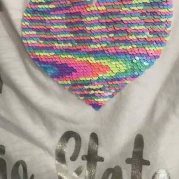 Ohio State Buckeyes T-shirt youth size M with reversible sequins New - Picture 4 of 6